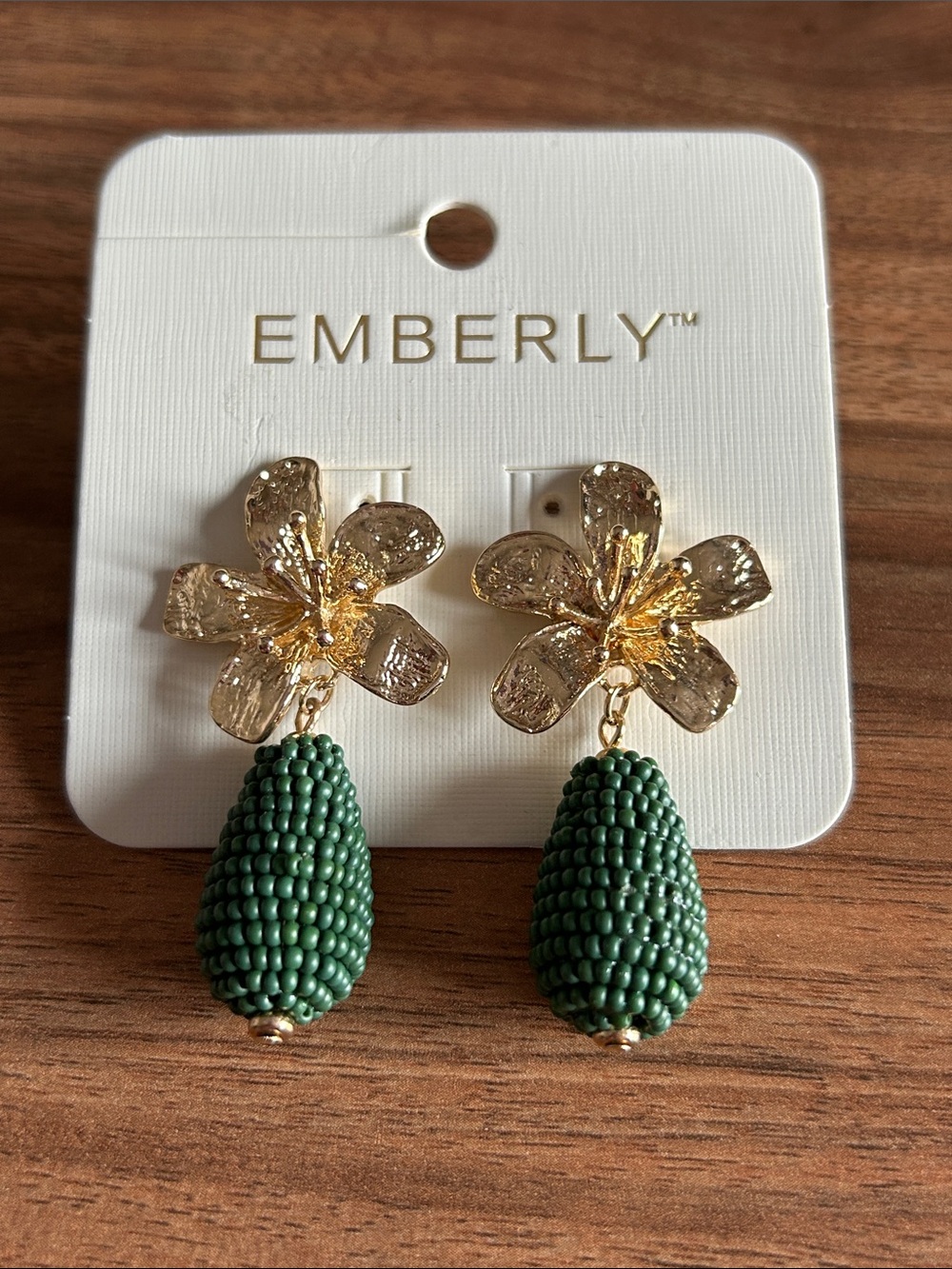 Emberley Floral Teardrop earrings